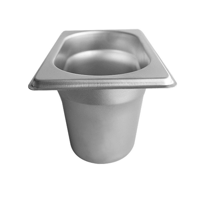 CONTENEDOR GASTRONOMICO ACERO INOXIDABLE GN 1/9X10 CM-7