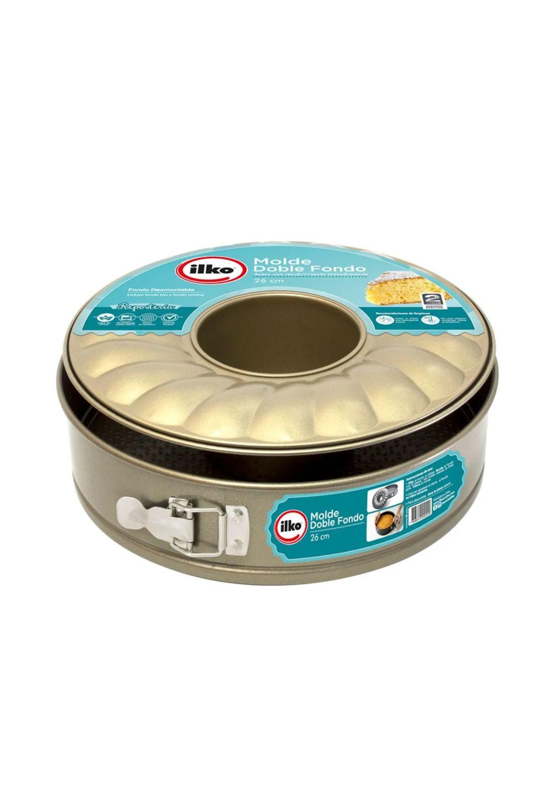 Molde Doble Fondo Redondo 26 Cm Non-Stick Design-3