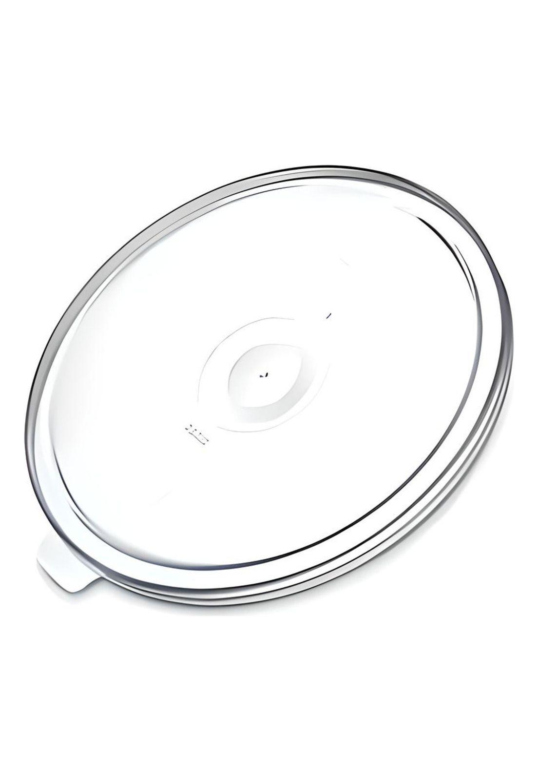 Tapa Redonda Transparente Para Recipiente 0.95 Litros-1