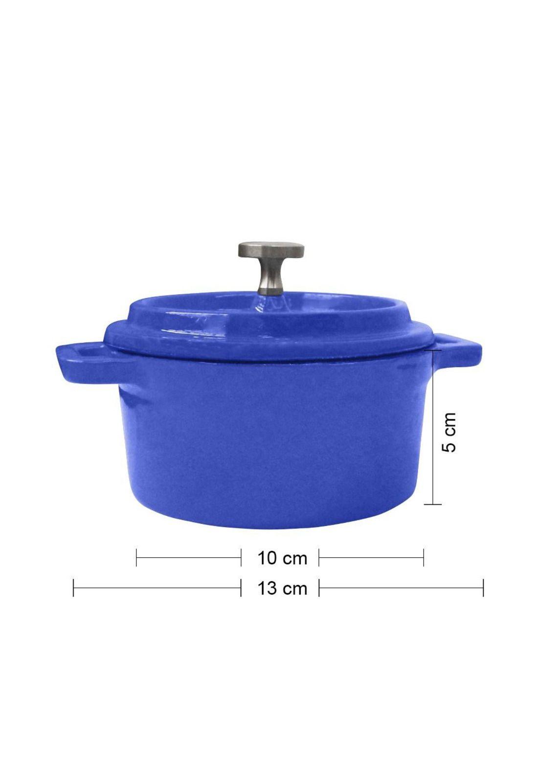 MINI OLLA DE HIERRO FUNDIDO 13x5cm-4