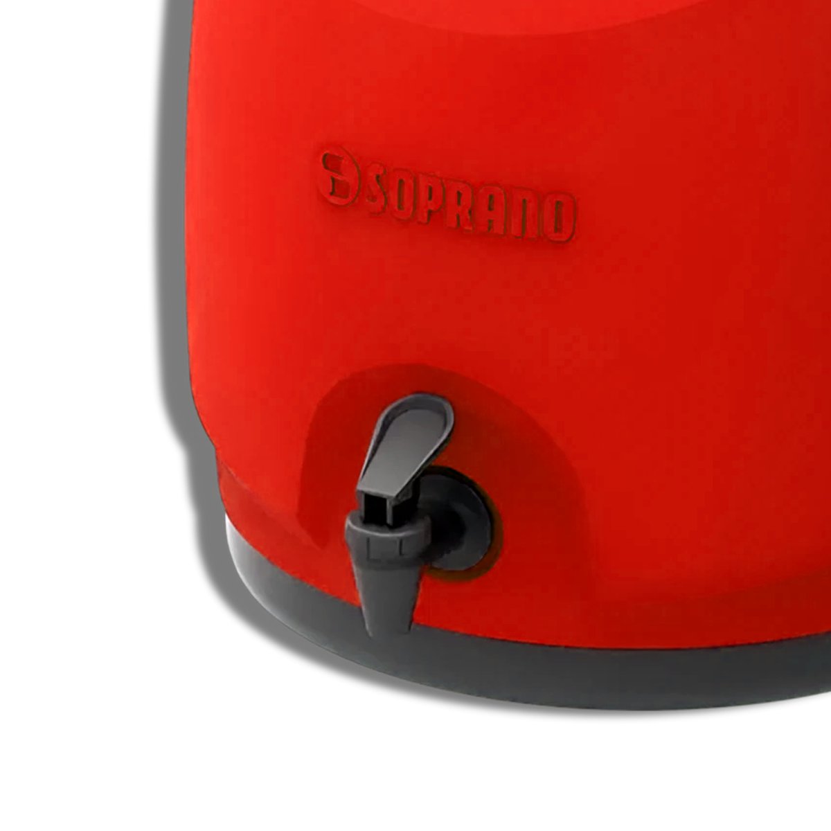 TERMO DISPENSADOR TÉRMICO ASPEN 12 LITROS CAMPING SOPRANO COLOR ROJO-3