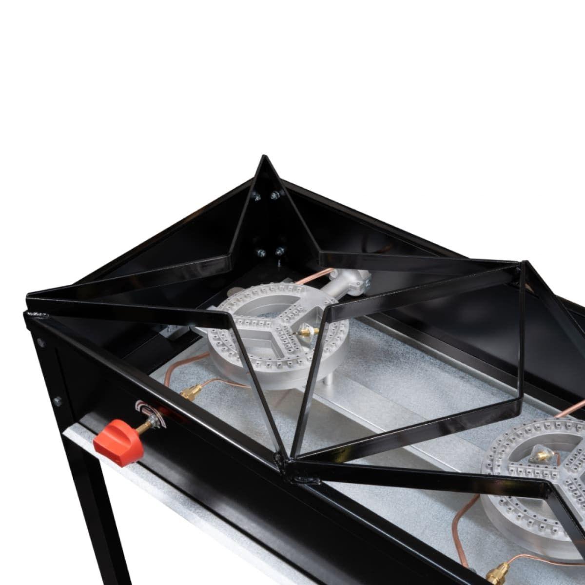 ANAFE A GAS BAJO 2 QUEMADORES GLP-2