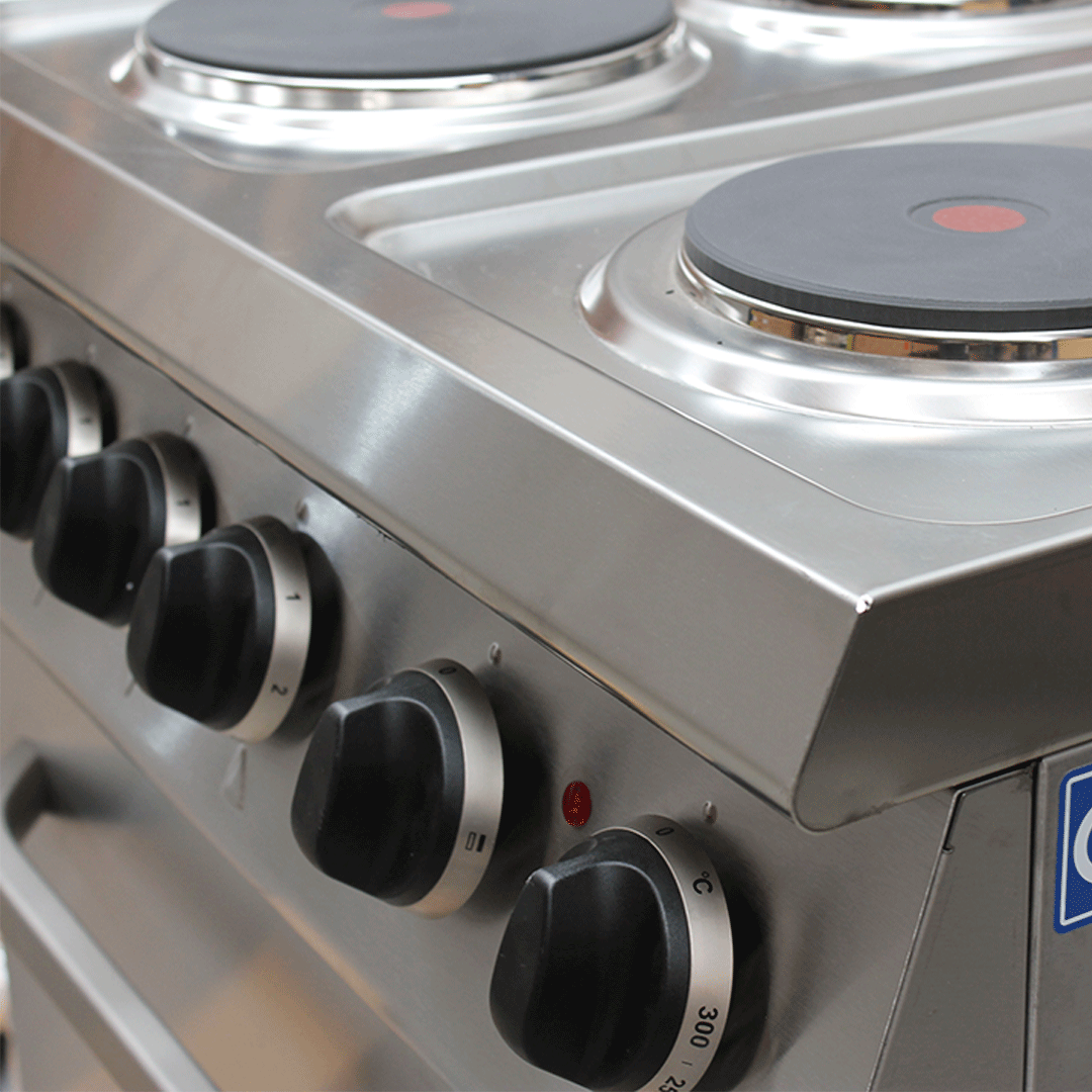 COCINA ELECTRICA 4 PLATOS CON HORNO-5