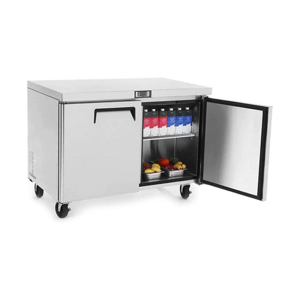 Mesón Refrigerado 2 Puertas LUC-350R 125 Cm Norkalt-2