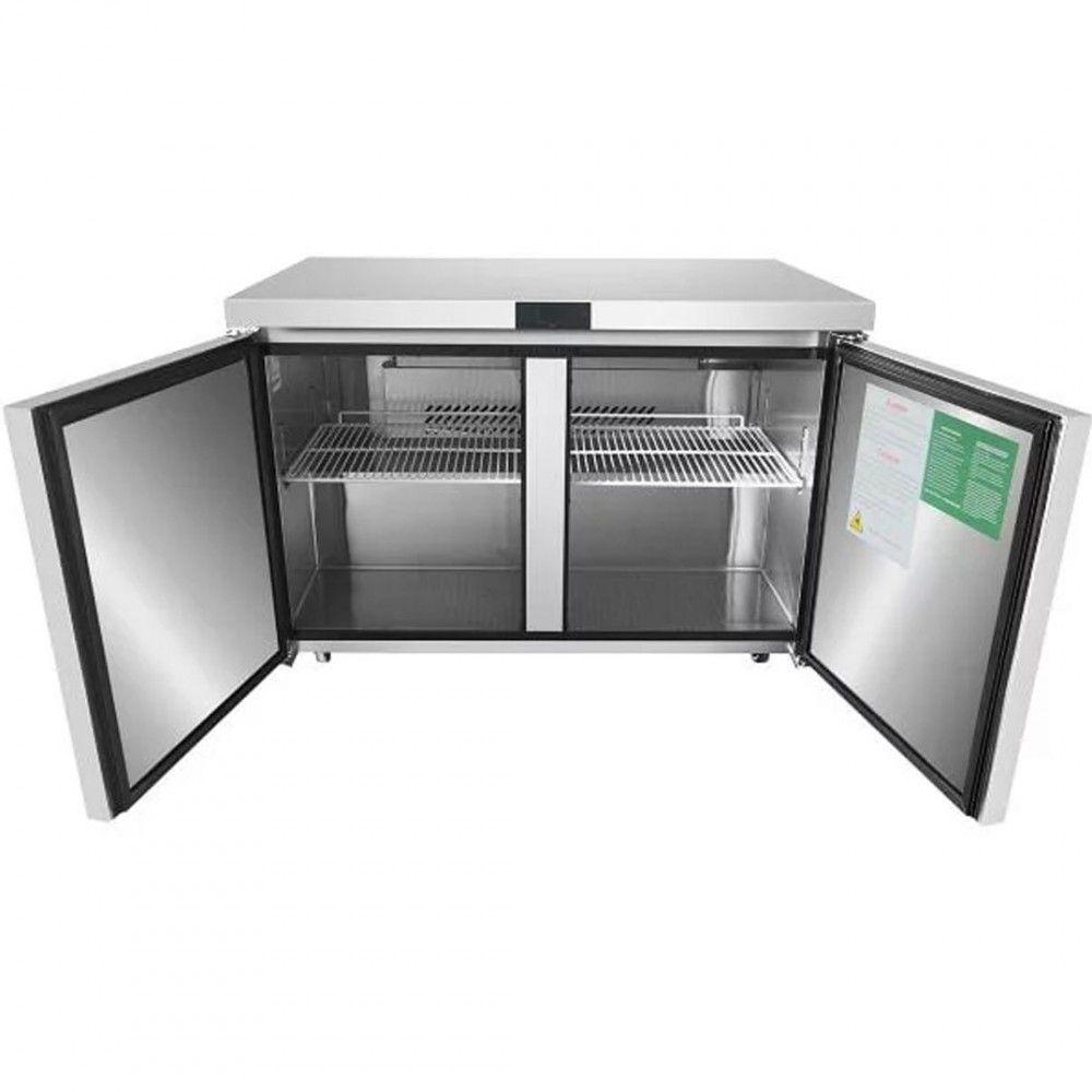 Mesón Refrigerado 2 Puertas LUC-350R 125 Cm Norkalt-3