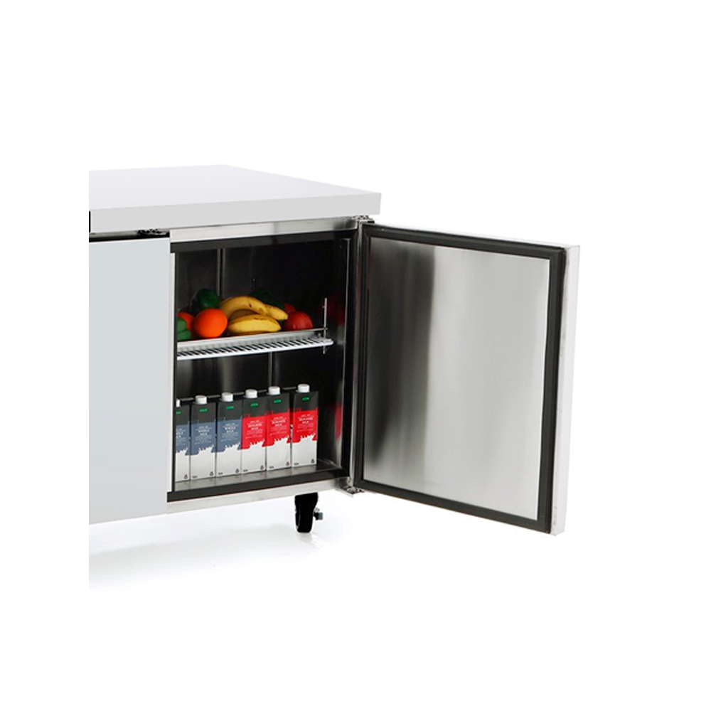 Mesón Refrigerado 2 Puertas LUC-350R 125 Cm Norkalt-4