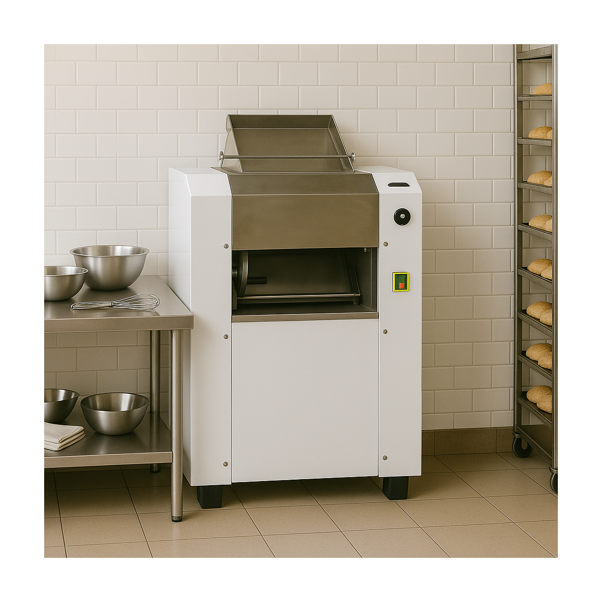 Sobadora De Masa Profesional 30 Cm Volter-6