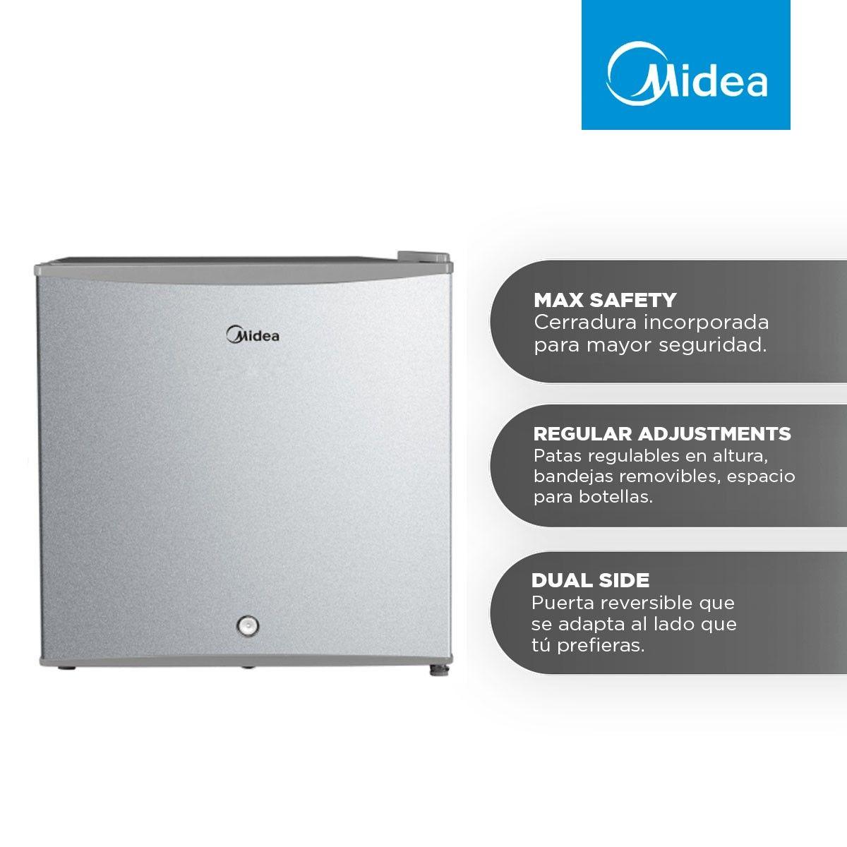 FRIGOBAR FRÍO DIRECTO LIGHT SILVER 43 LTS-5