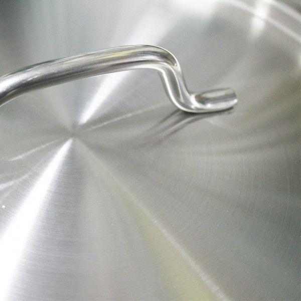 OLLA CON TAPA ACERO INOXIDABLE FONDO DIFUSOR 9 LITROS-2