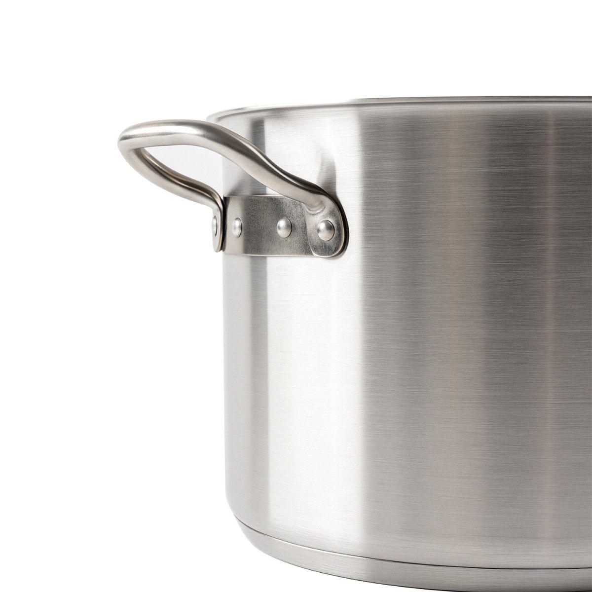 OLLA CON TAPA ACERO INOXIDABLE FONDO DIFUSOR 9 LITROS-3