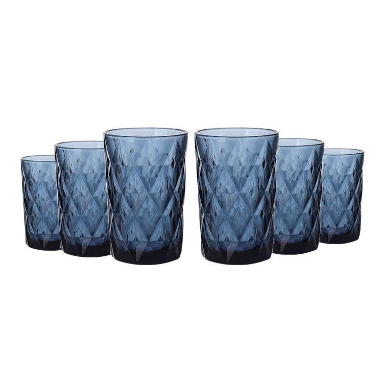 SET 6 VASOS AZUL 350ML IMAHE-2