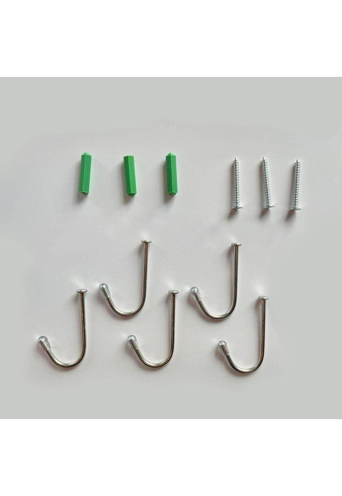 BARRA IMANTADA 46CM CON 5 GANCHOS-5