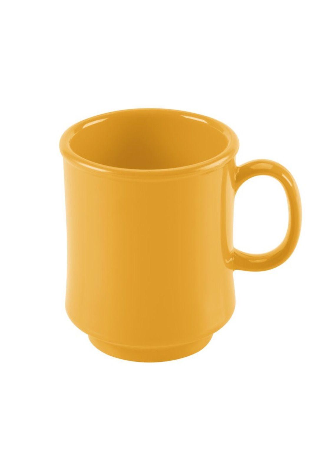 Set De 6 MUG MELAMINA AMARILLO 235 ml-2
