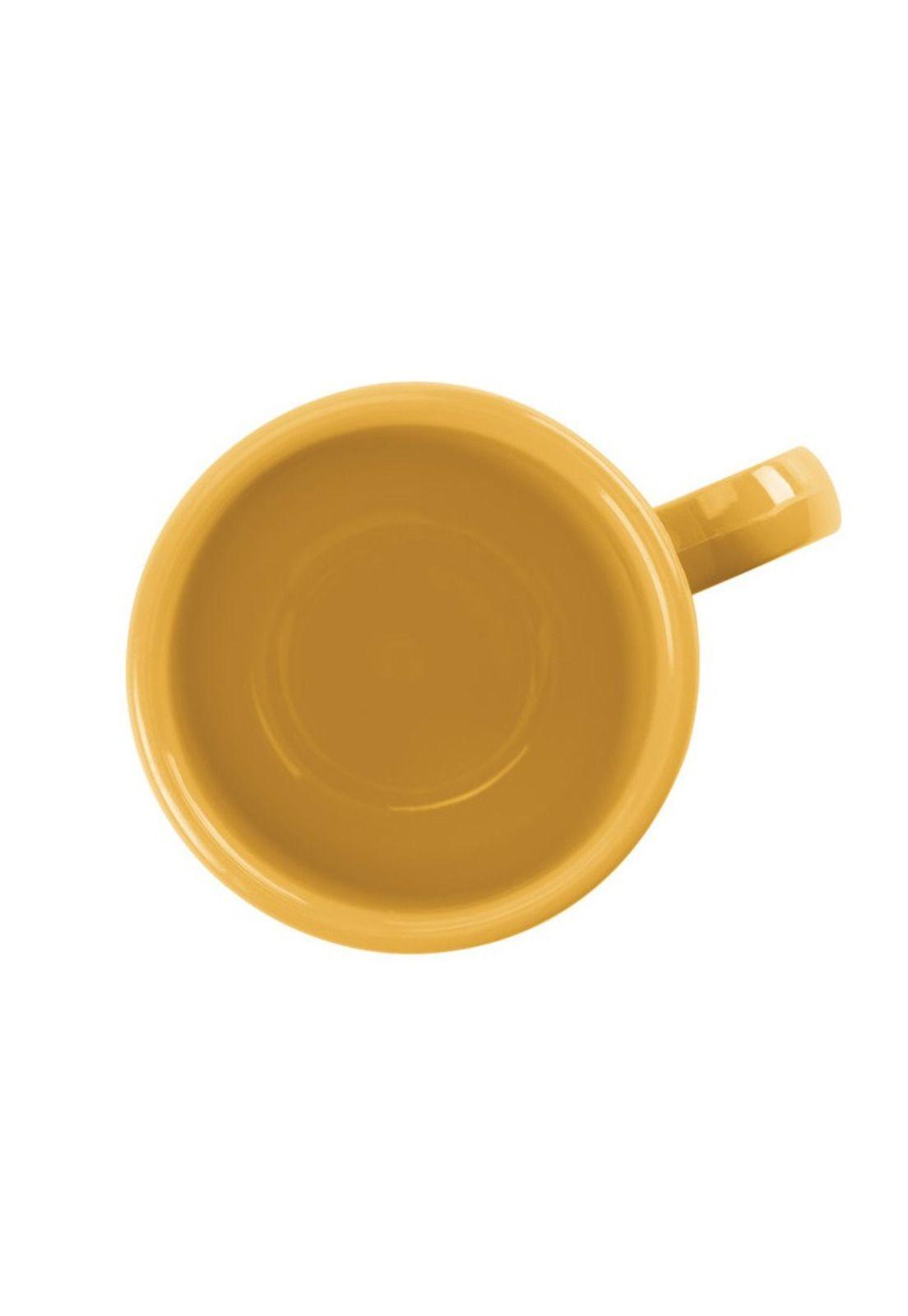 Set De 6 MUG MELAMINA AMARILLO 235 ml-3