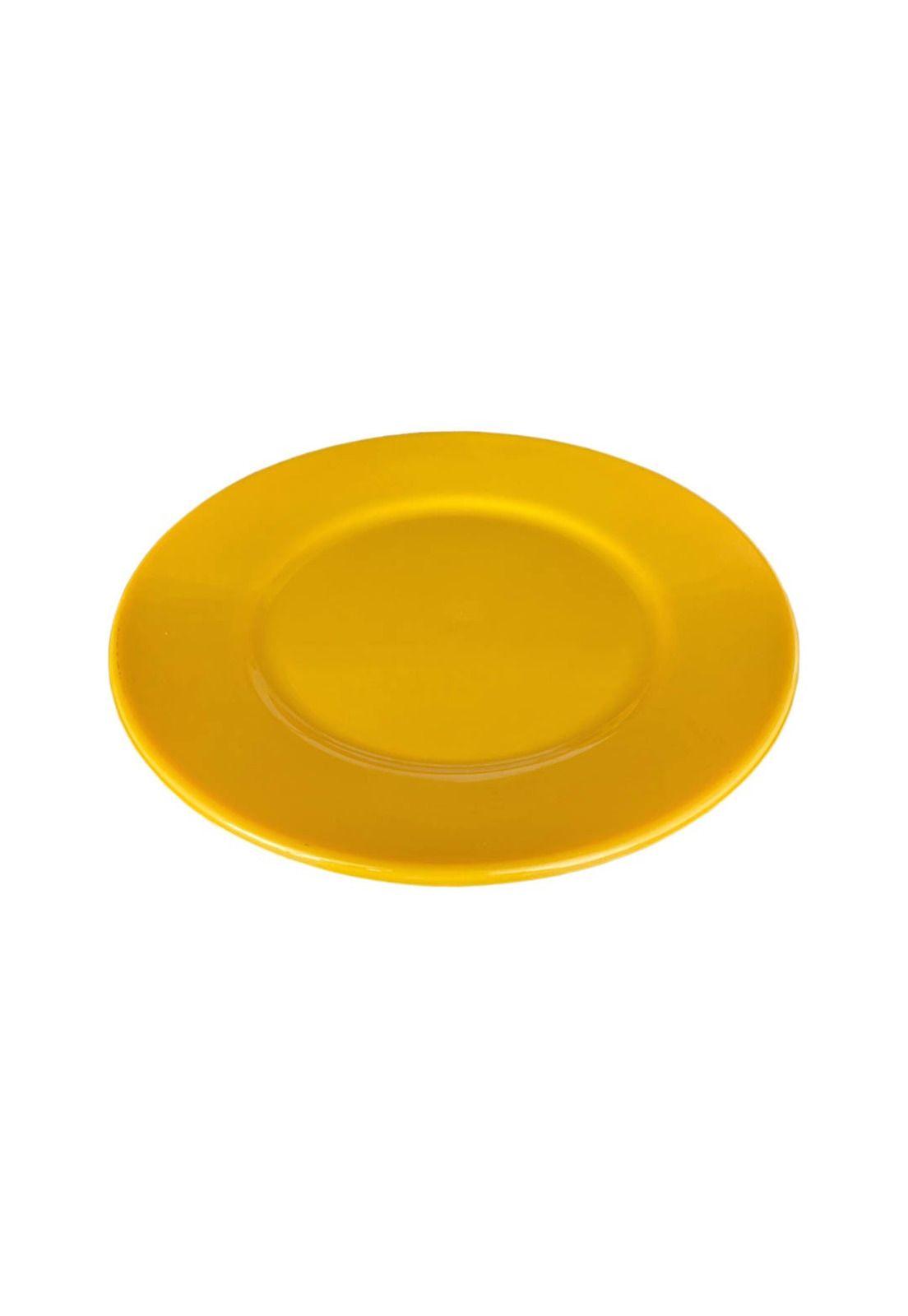 Set De 6 Plato Pc Amarillo 19 Cm-3