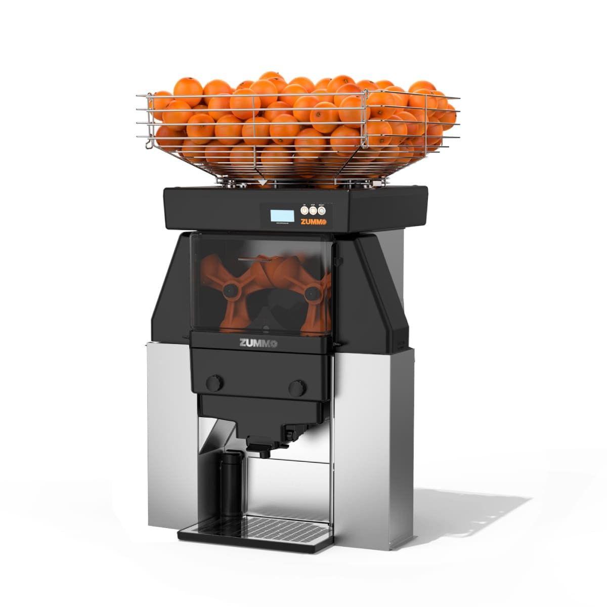 EXPRIMIDORA DE JUGOS AUTOMÁTICA PROFESIONAL ZUMMO Z40 NATURE CON GABINETE-2