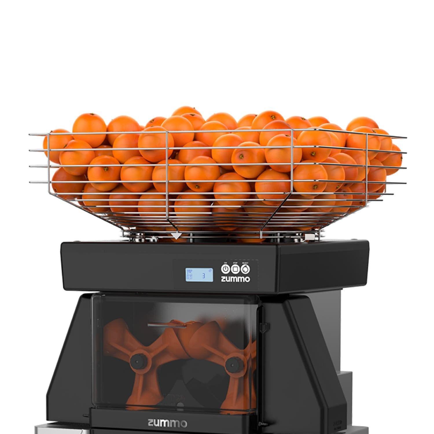 EXPRIMIDORA DE JUGOS AUTOMÁTICA PROFESIONAL ZUMMO Z40 NATURE CON GABINETE-5