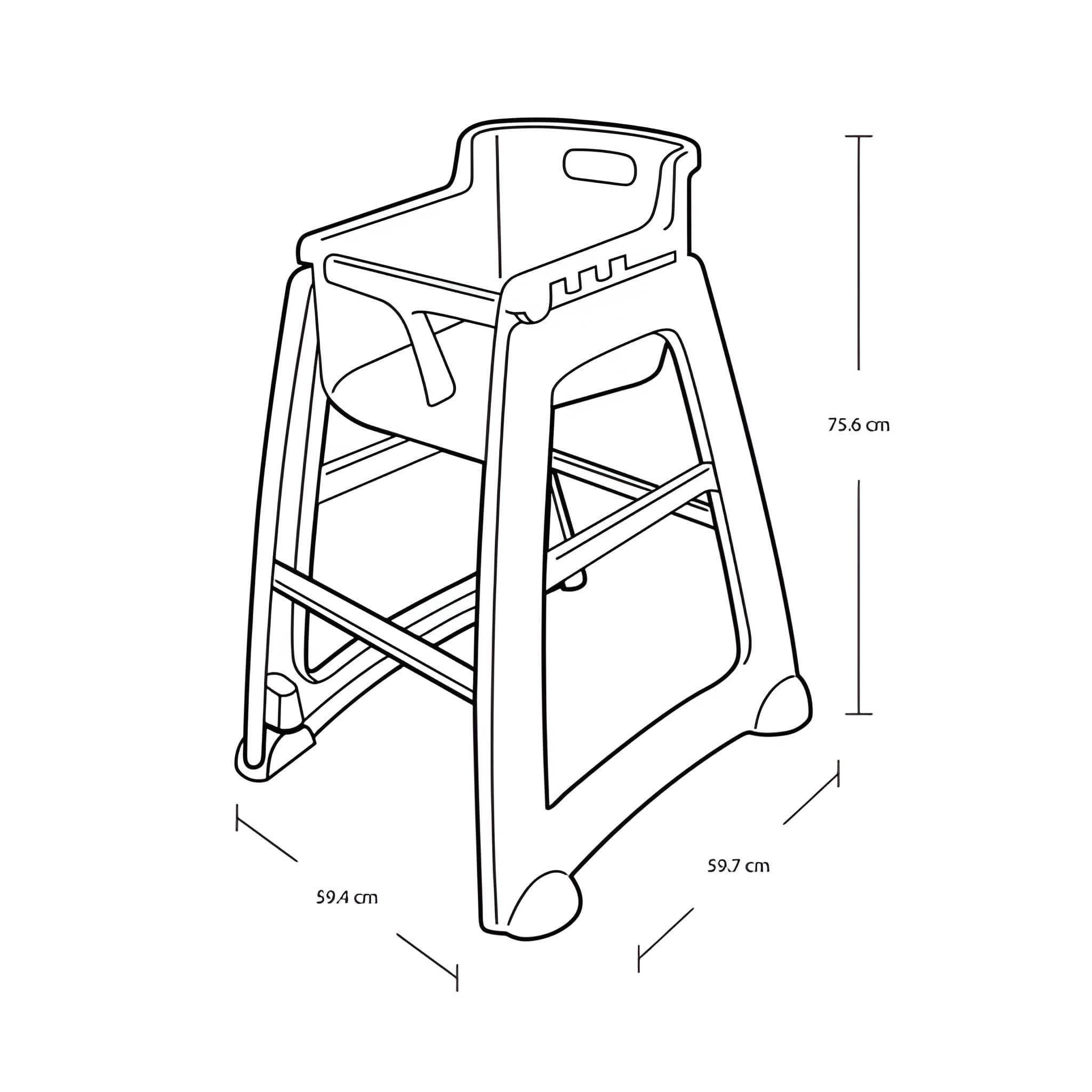 SILLA PARA NIÑOS RUBBERMAID-2