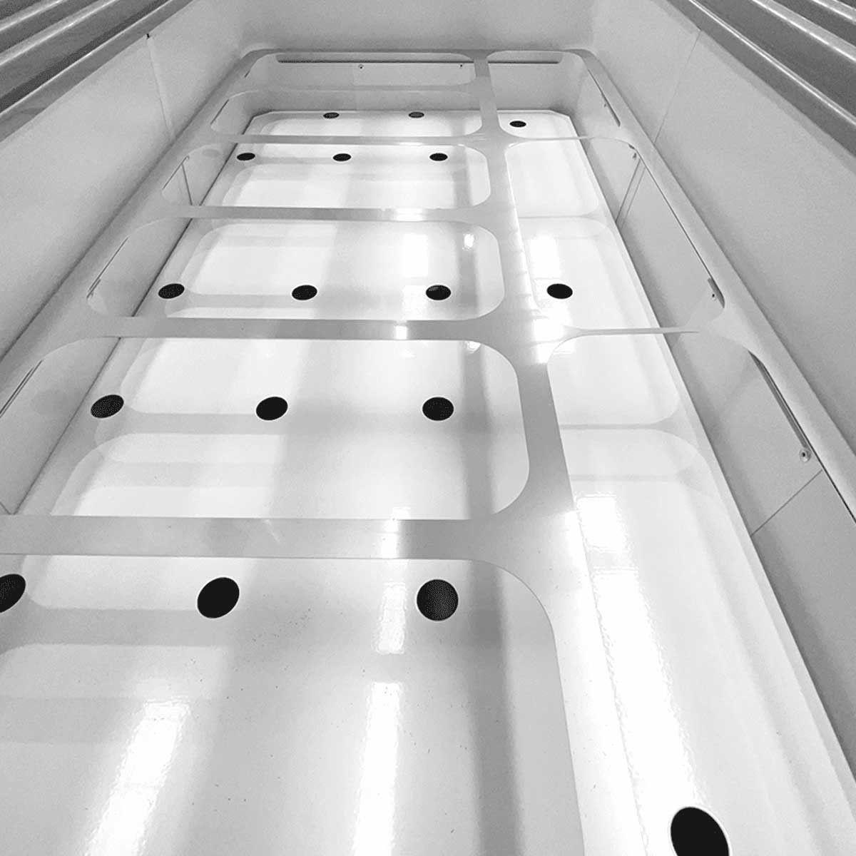 VITRINA DE HELADOS 9 CUBETAS MODELO ELEGANTE 36 CRYSTAL-7