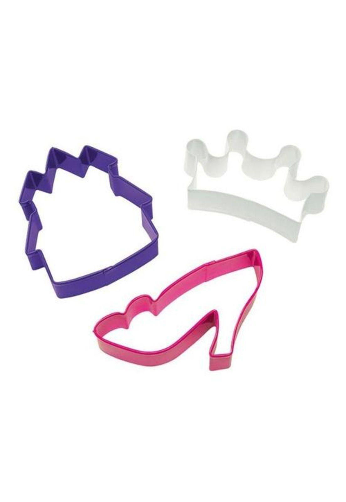 Set De 3 Cortadores Diseño Princesa-1