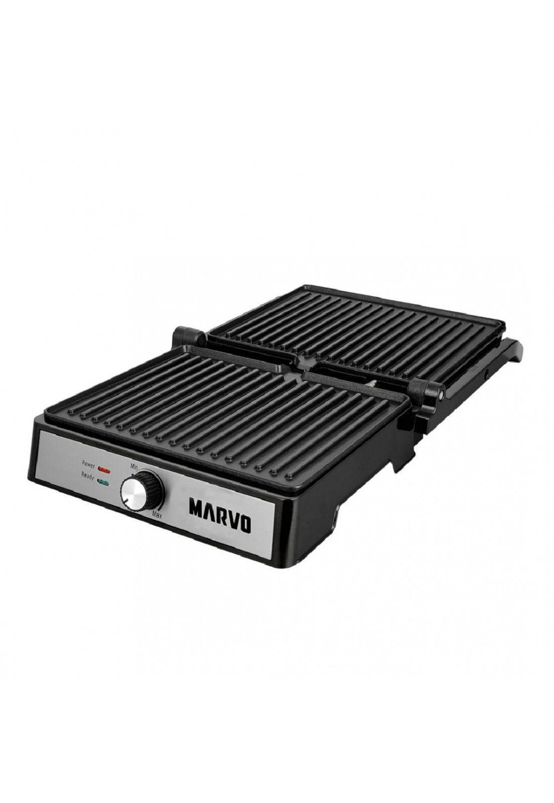 PLANCHA DOBLE CONTACTO GRILLADA MARVO-3