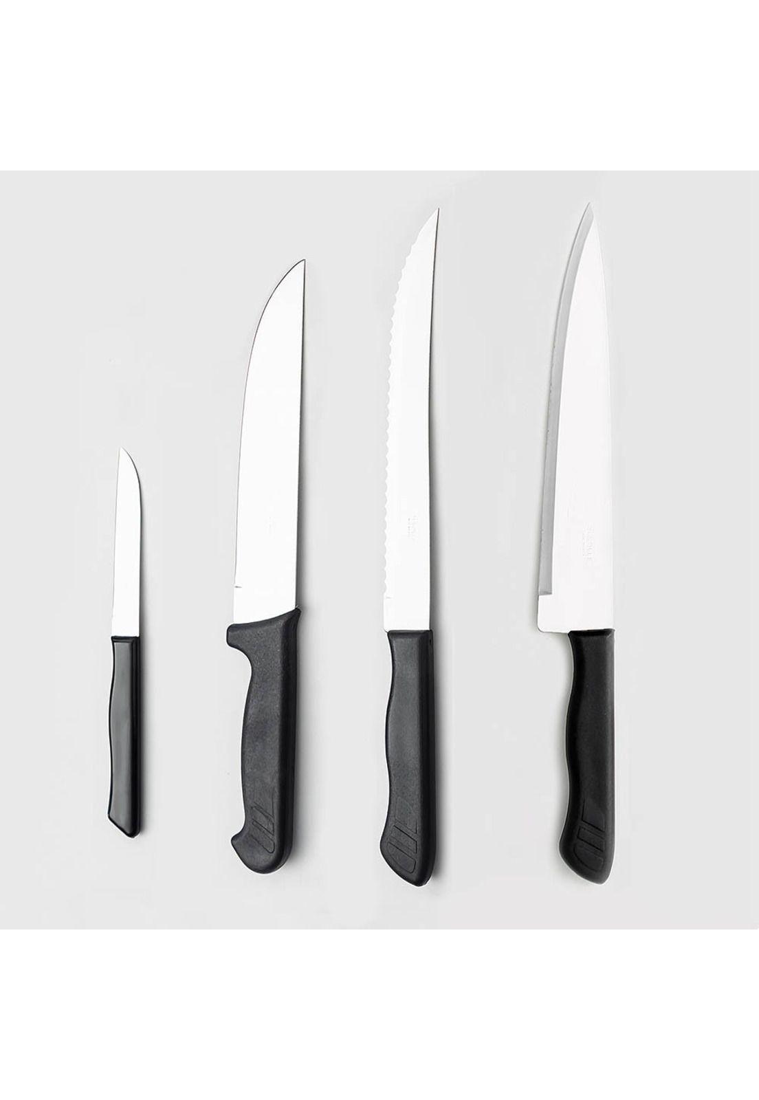 SET DE 4 CUCHILLOS UTILITARIOS LINEA PARATY DI SOLLE-0