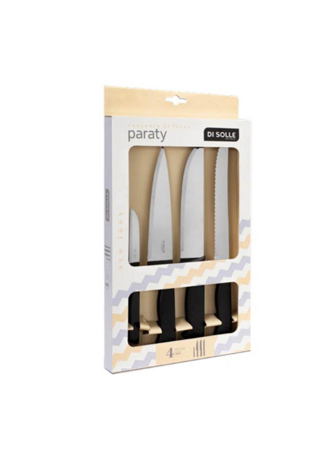 SET DE 4 CUCHILLOS UTILITARIOS LINEA PARATY DI SOLLE-2