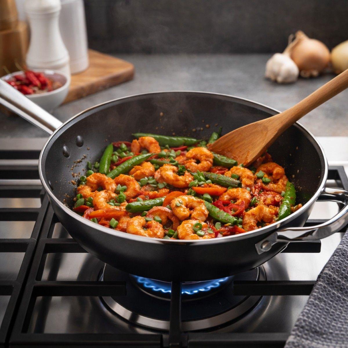 Sartén Profundo 28x8.0Cm Aluminio Prensado-2