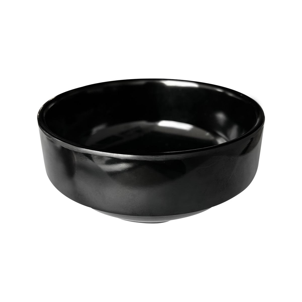 SET DE 4 POCILLO 12 CM 400 ML MELAMINA NEGRA-2