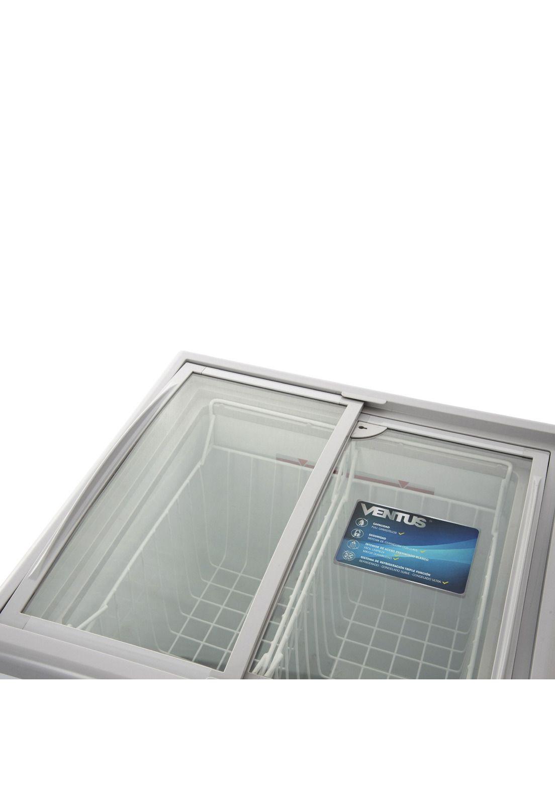 CONSERVADORA TAPA DE VIDRIO CURVO CTV-100C-3