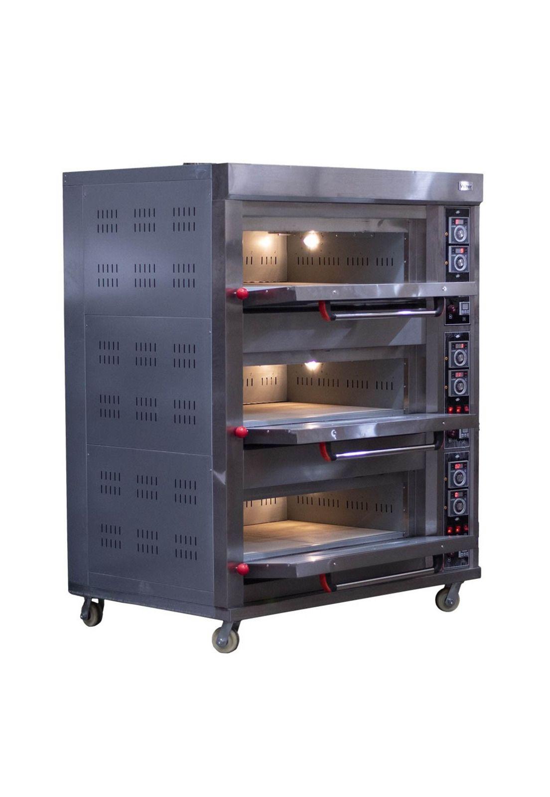 HORNO 3 CAMARAS GAS NEW QL-6 VOLTER-2