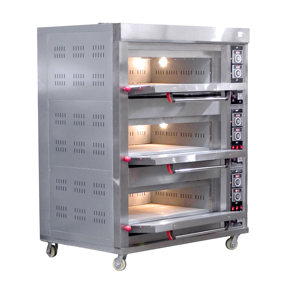 HORNO 3 CAMARAS GAS NEW QL-6 VOLTER-2