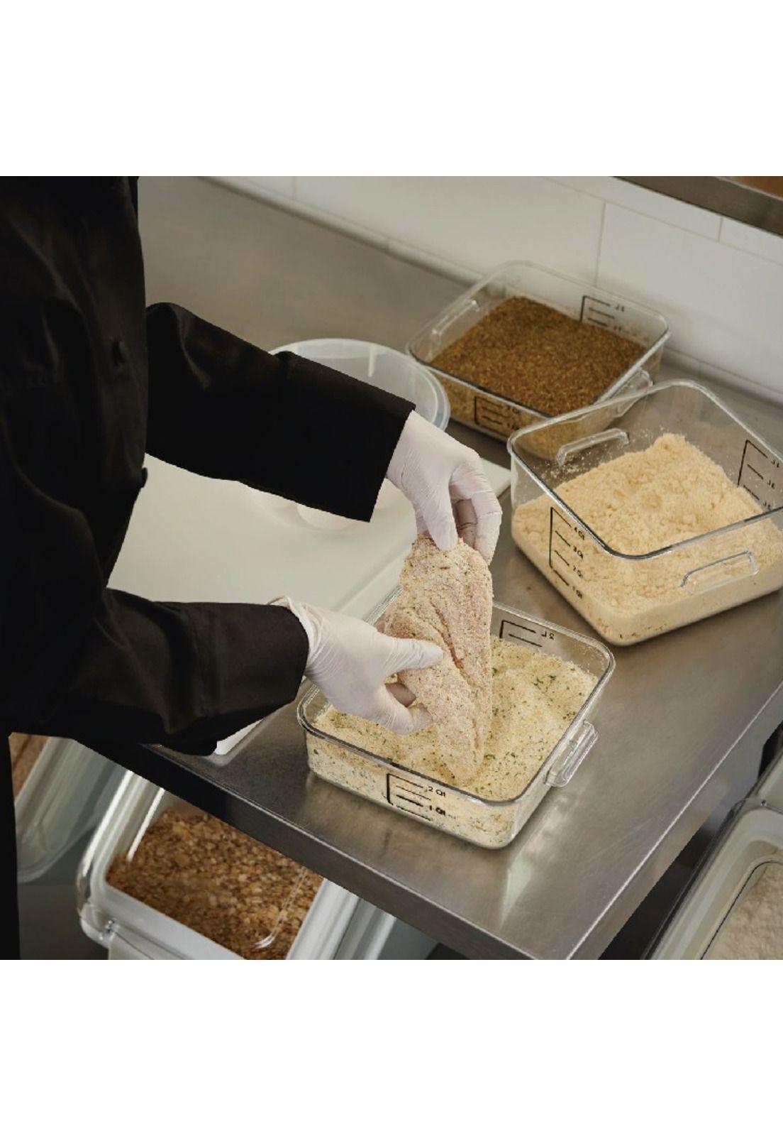 Recipiente Cuadrado De 1.9 Litros Transparente.-2