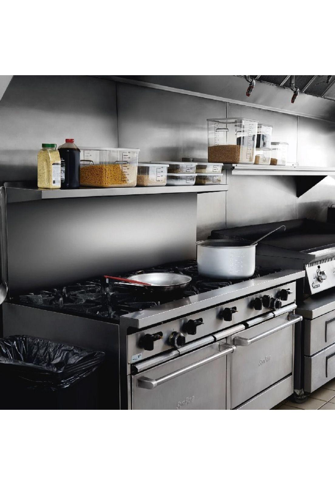 Recipiente Cuadrado De 1.9 Litros Transparente.-3