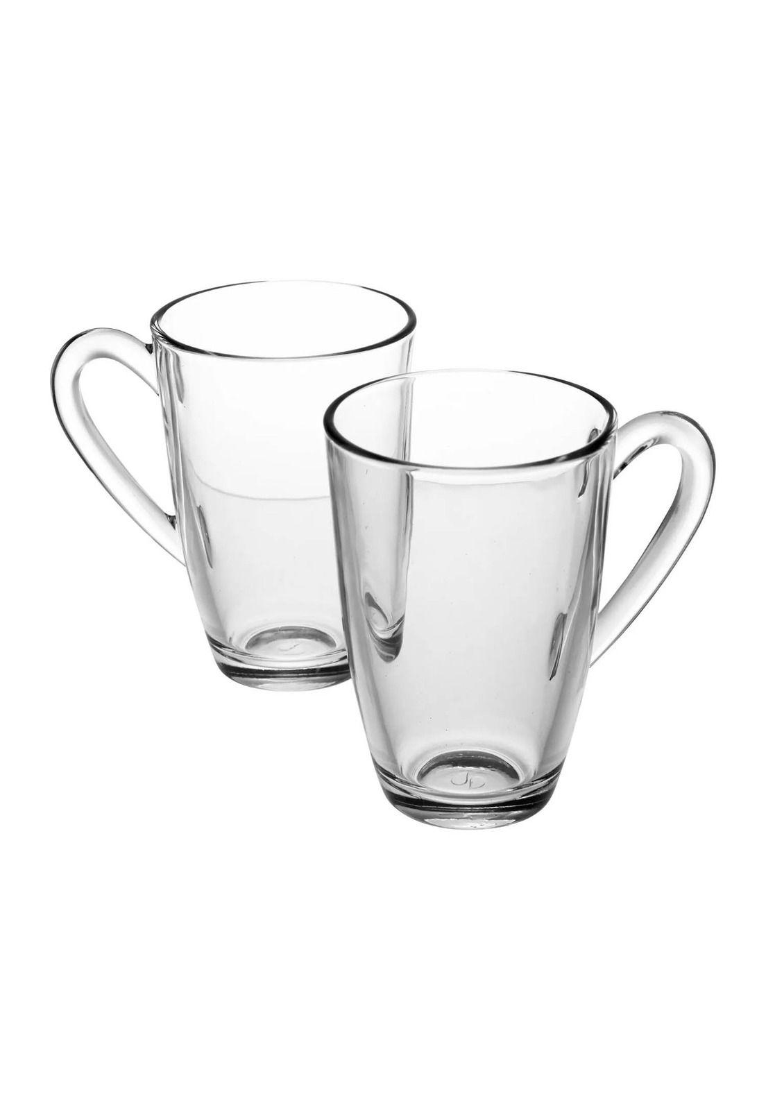 SET 2 TAZA DE VIDRIO 325 CC LINEA ACUA-2
