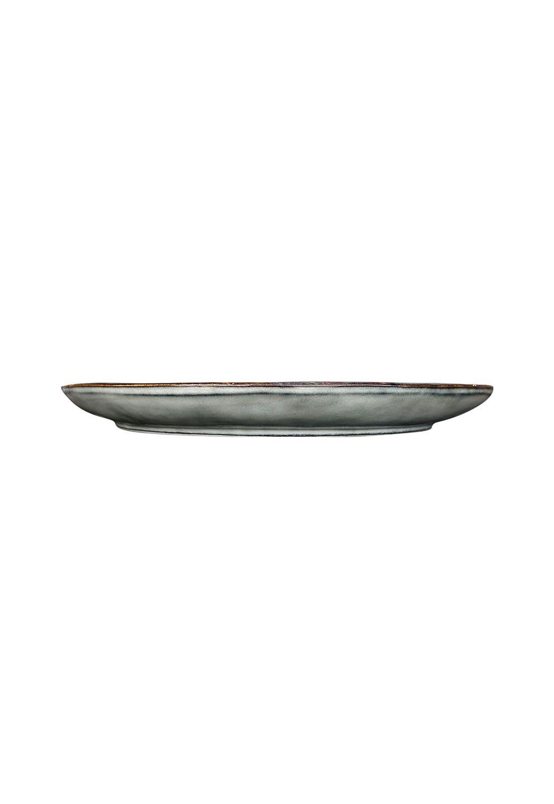SET DE 6 PLATO REDONDO CERAMICA TIPO GRES 21CM-2
