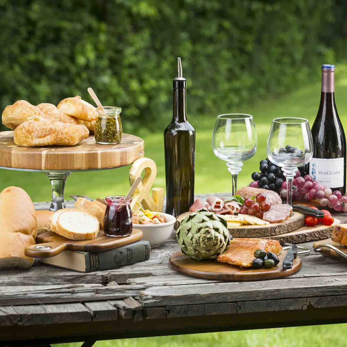 BOTELLA ALIÑO CON DOSIFICADOR VIDRIO VERDE 510 ML MODELO LUNA-6