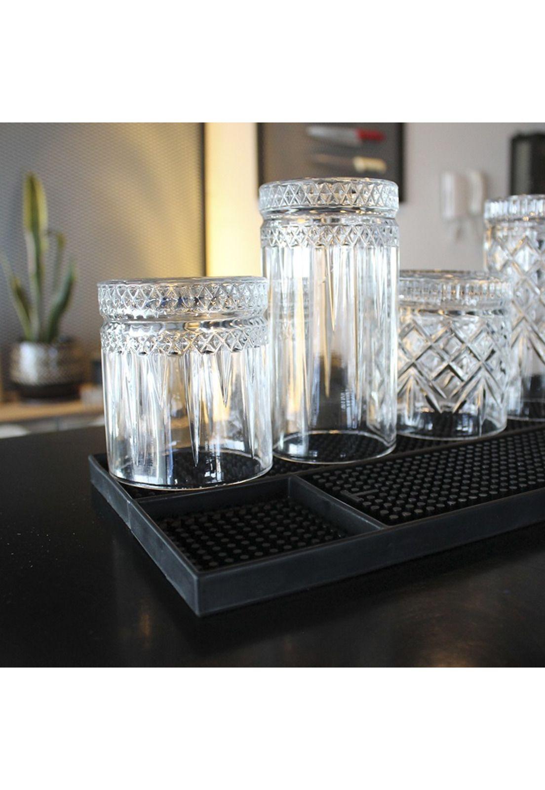 Esterilla Bar Negra 60,5X8,5 Cm-3