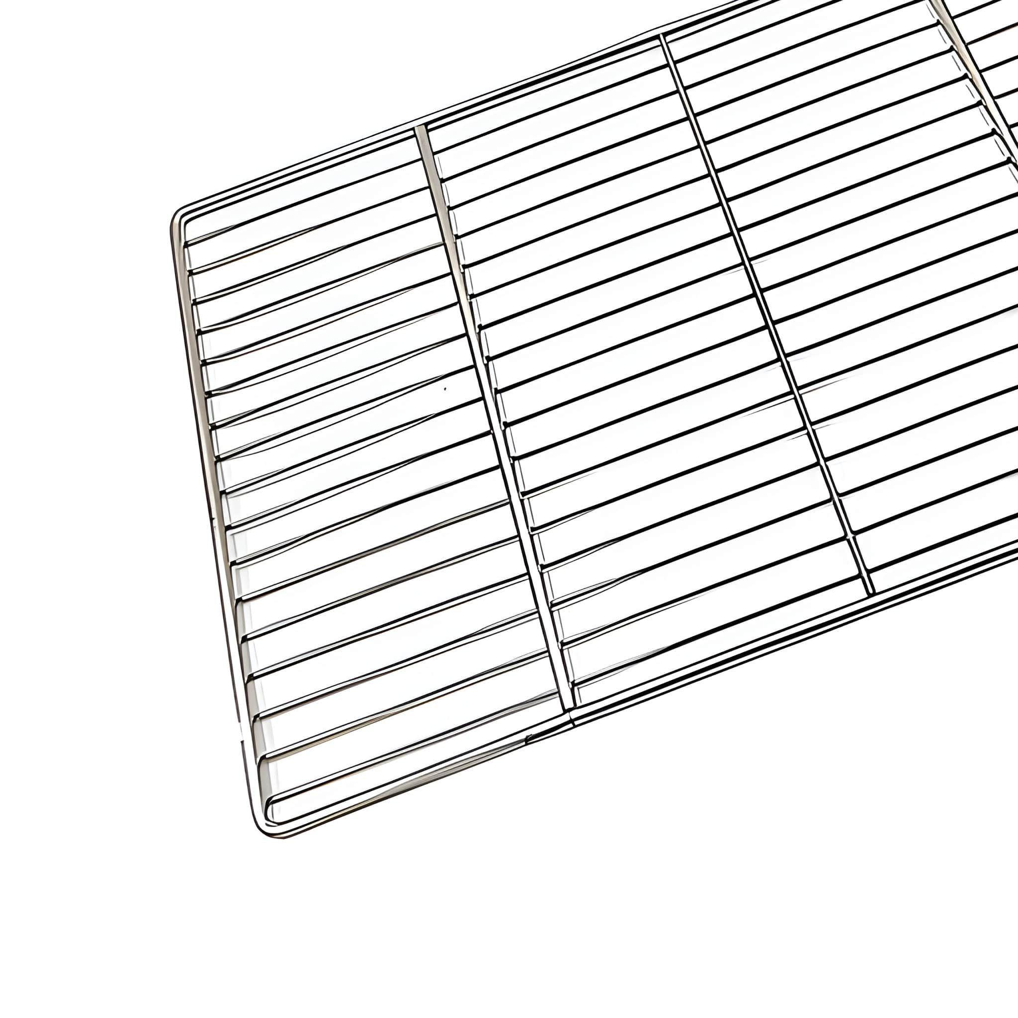 Rejilla de Acero Inoxidable GN 2/1 65x53 cm Reforzada-2