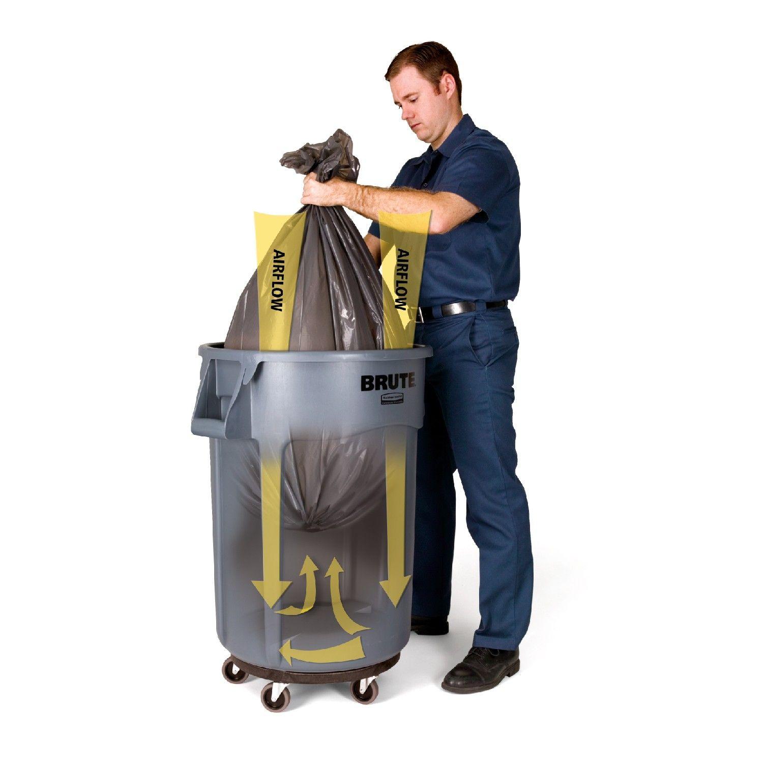 BASURERO BRUTE GRIS 121 LITROS-7