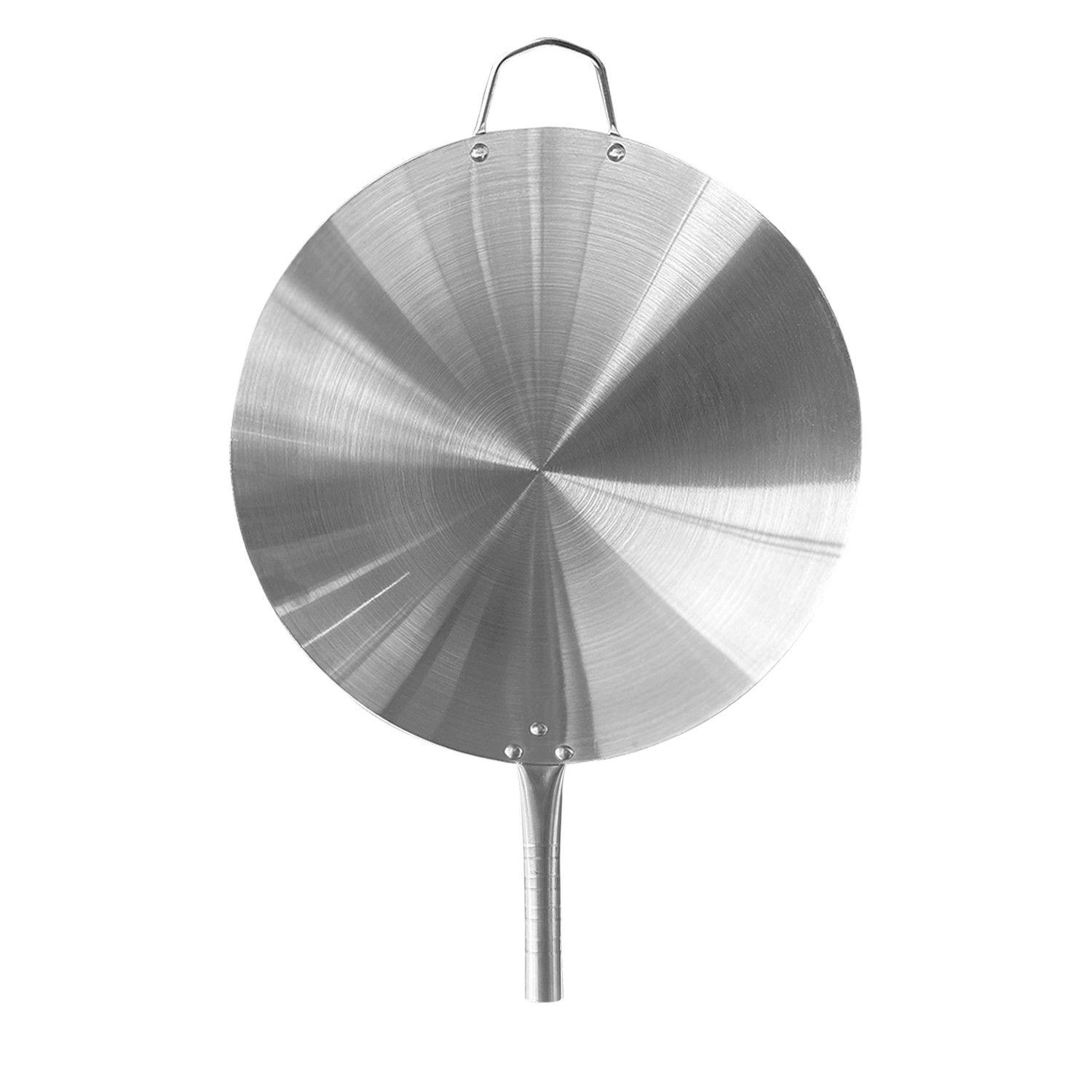 WOK ACERO INOX CON MANGO Y AZA 43 CM-2