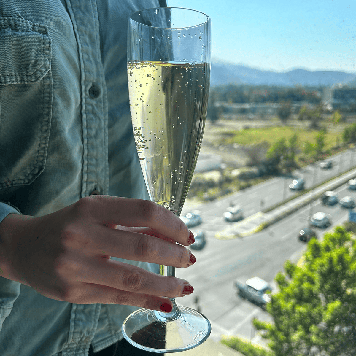 COPA CHAMPAGNE POLICARBONATO 180 CC-2