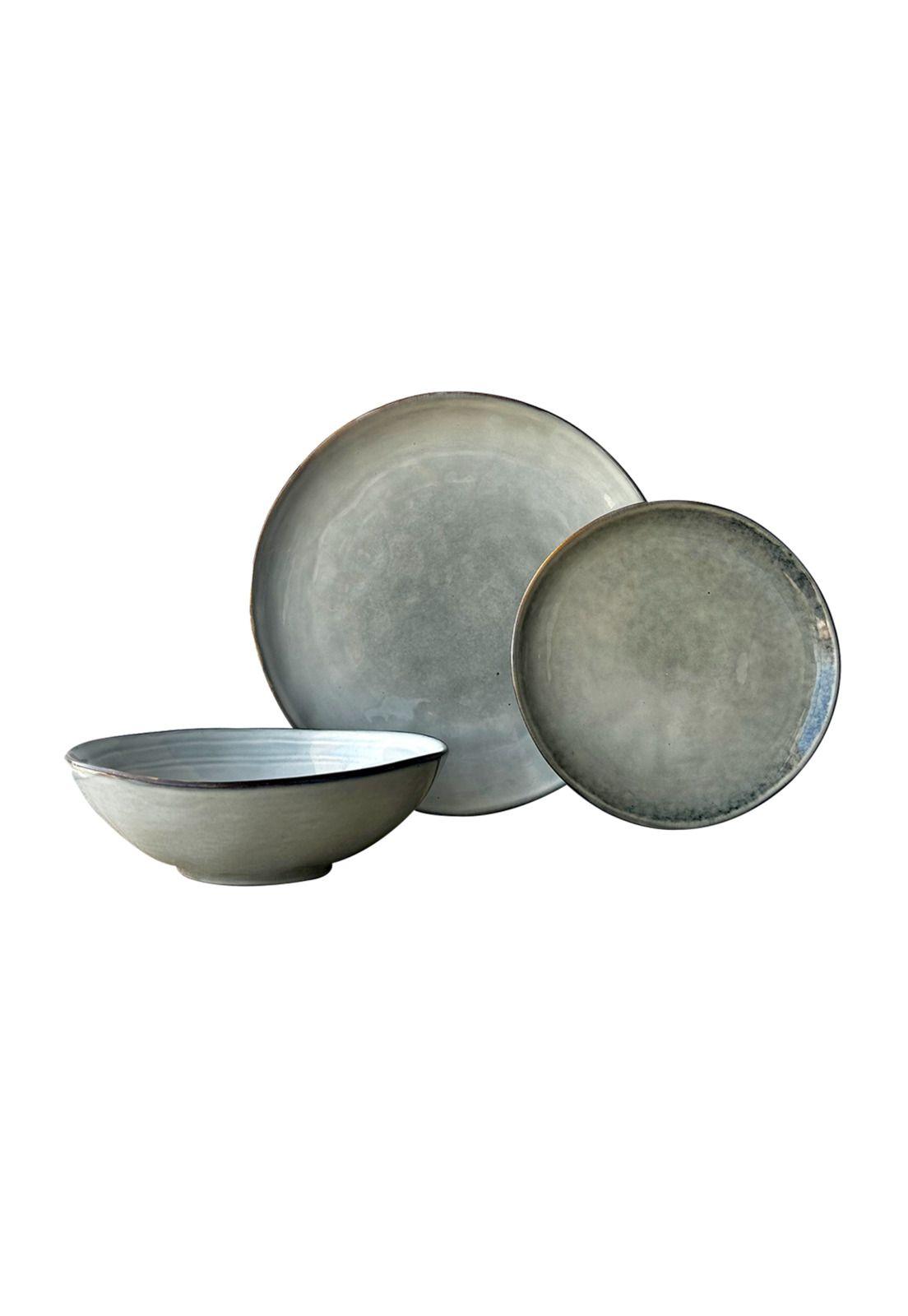 SET VAJILLA 18 PIEZAS CERAMICA LINEA TERRA-0