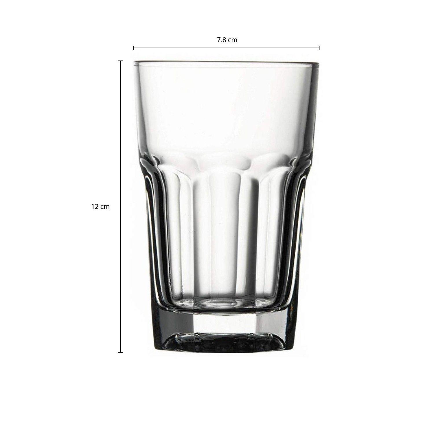 SET 12 VASOS REFRESCO MOD.CASABLANCA  285CC.-3