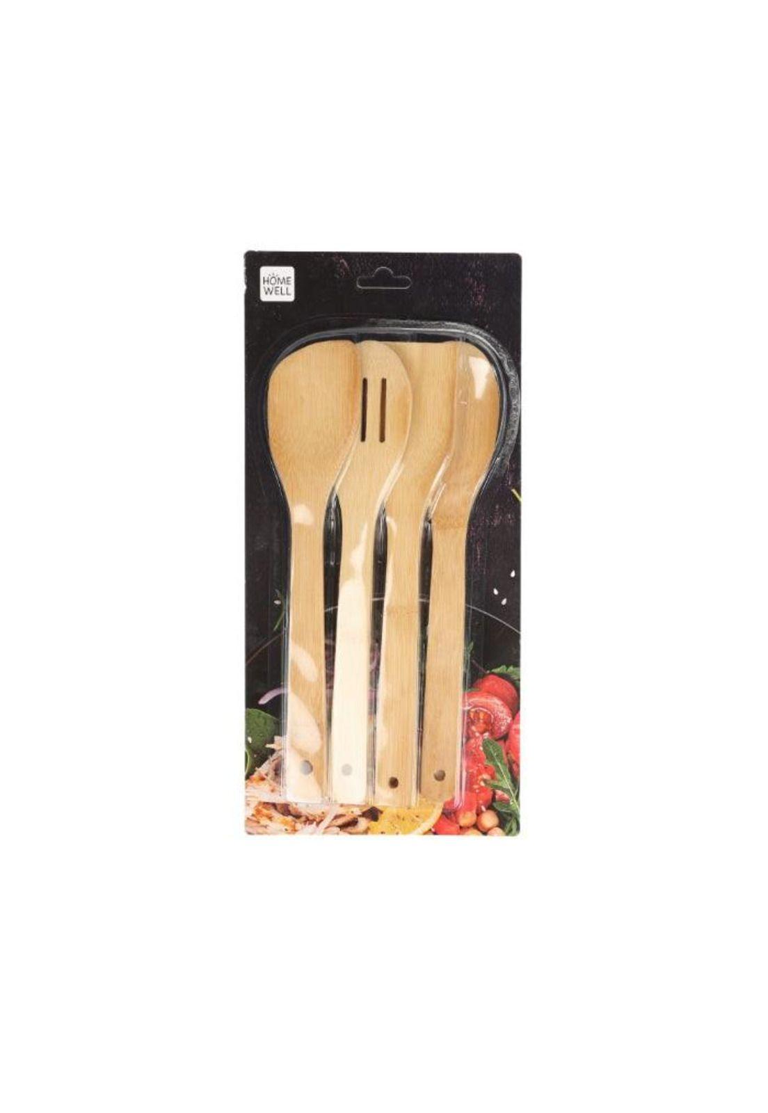 CUCHARA BAMBU 4PCS 30CM-2