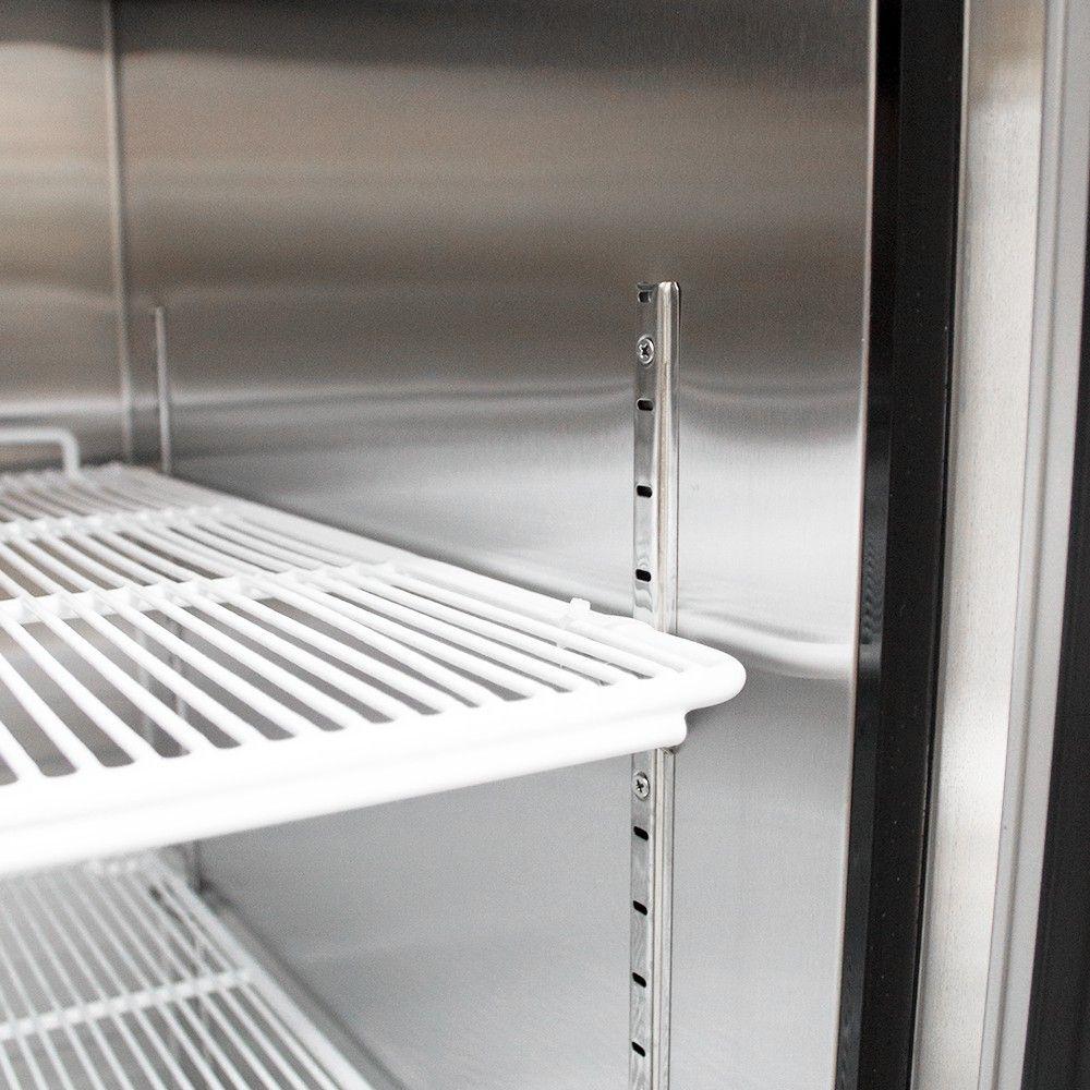 REFRIGERADOR ACERO INOXIDABLE PUERTA VIDRIO SINGLE 700 LITROS-7