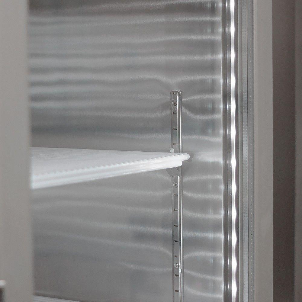 REFRIGERADOR ACERO INOXIDABLE PUERTA VIDRIO SINGLE 700 LITROS-8