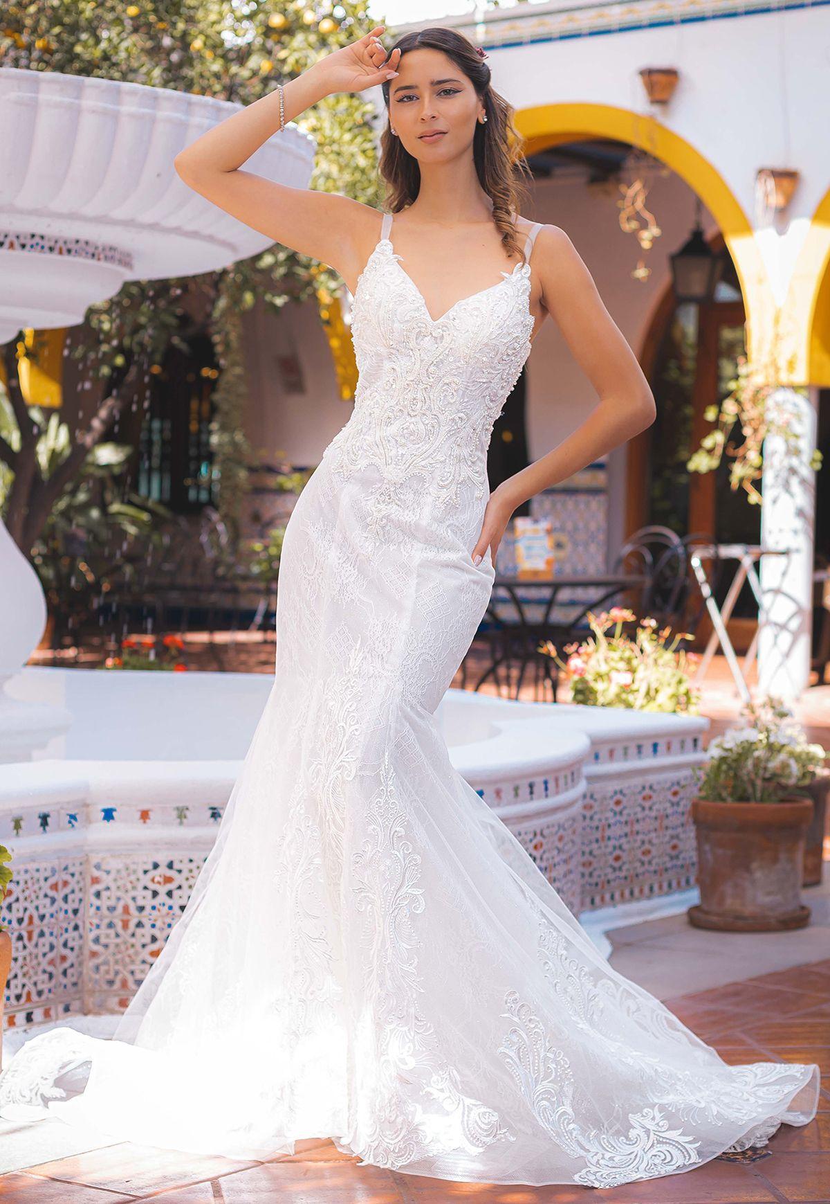Vestido de Novia Florencia estilo Sirena-0