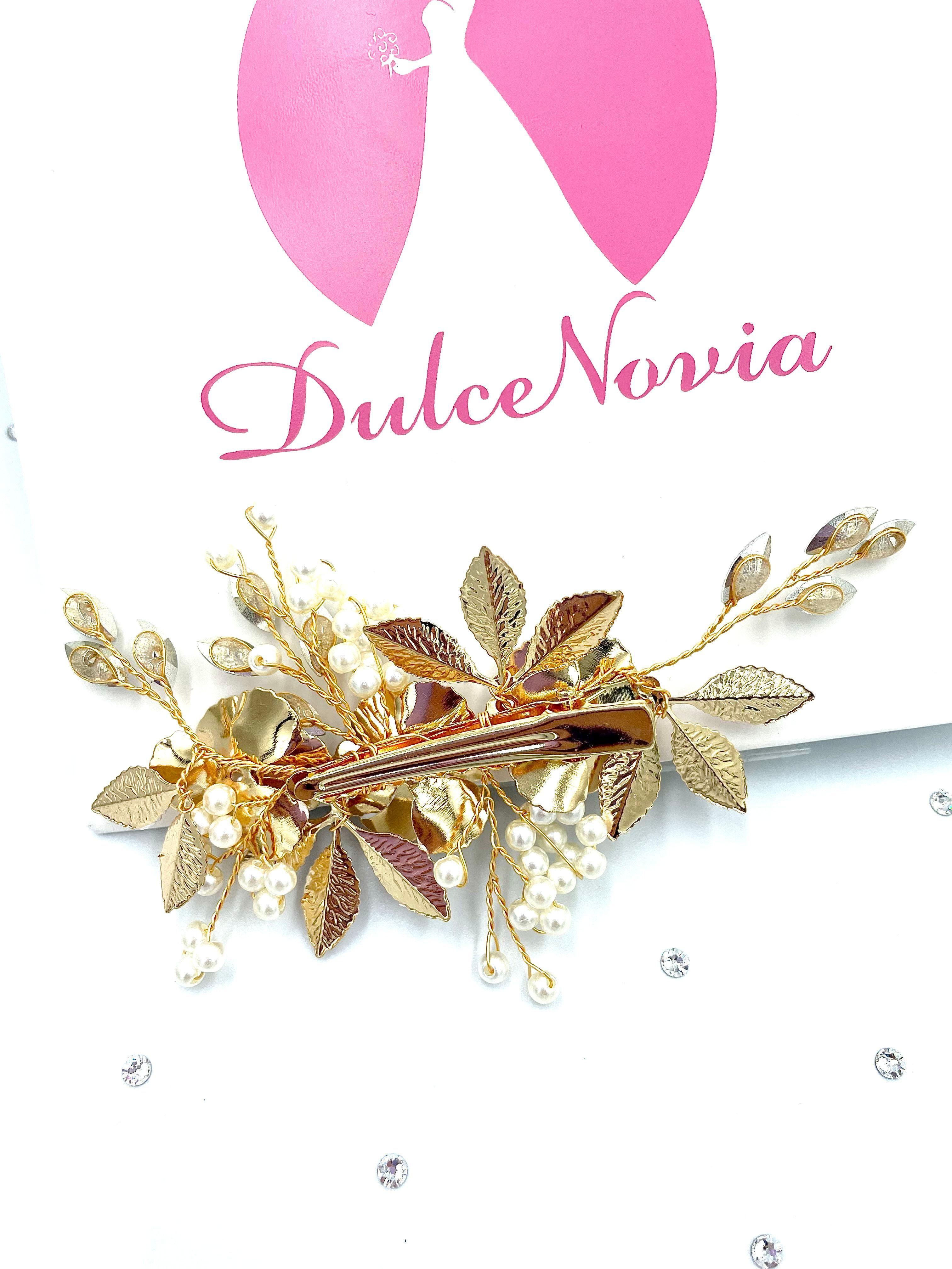 Tocado "Peine" para el cabello "Porcelana"-2