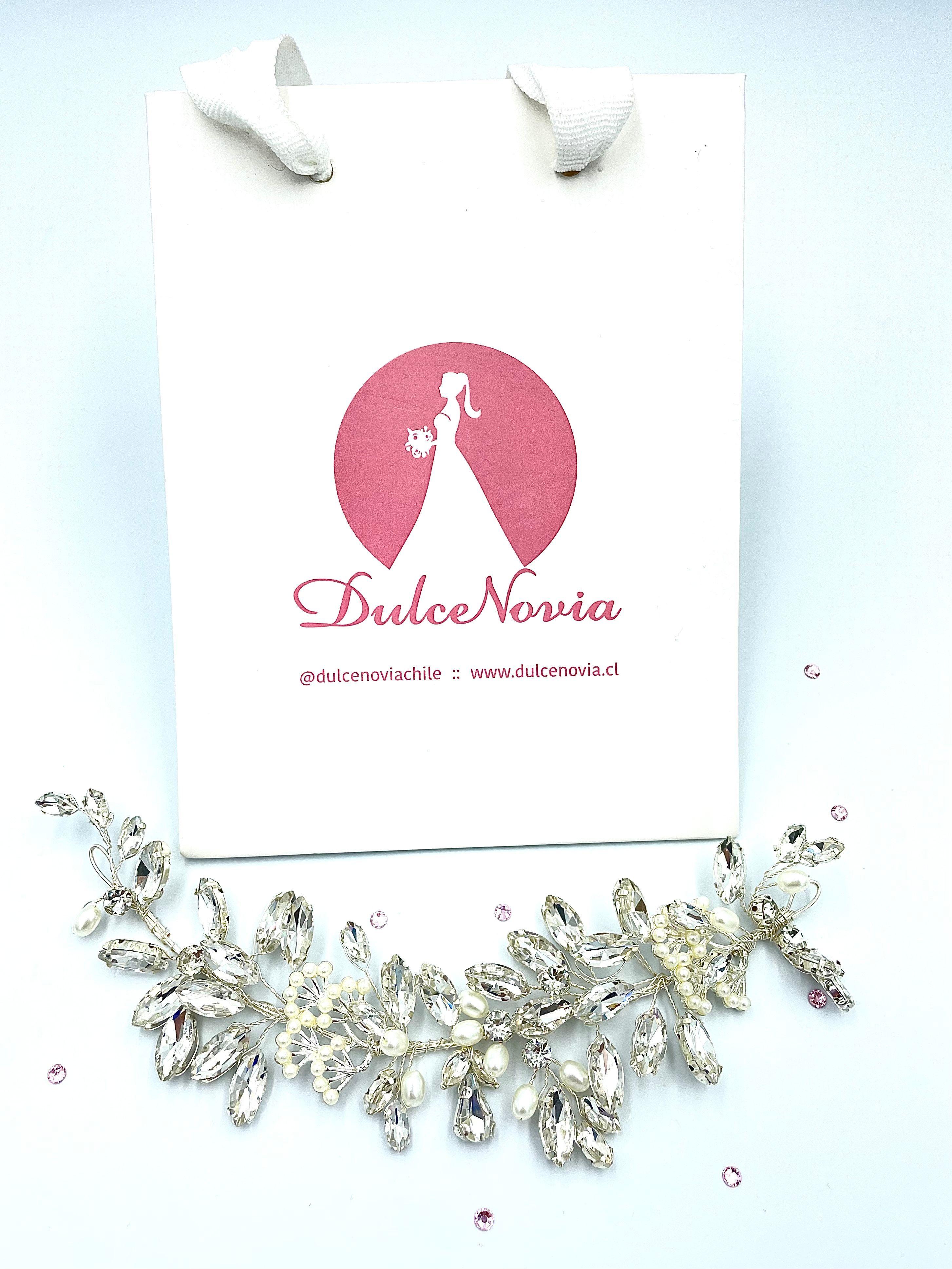 Tocado "Corona" para el cabello "Lilium"-0